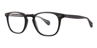 Garrett Leight WILSHIRE unisex Black Squared Eyeglasses