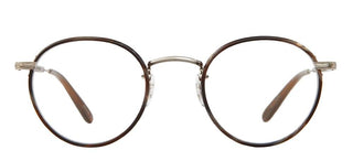 Garrett Leight WILSON unisex Brown Round Eyeglasses