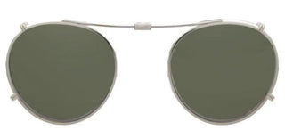 Garrett Leight WILSON unisex Silver Round Eyeglasses