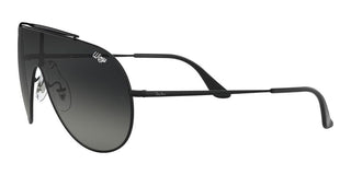 Ray-Ban WINGS RB 3597 unisex Black Shield Sunglasses