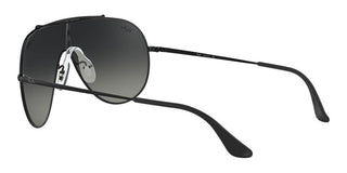 Ray-Ban WINGS RB 3597 unisex Black Shield Sunglasses