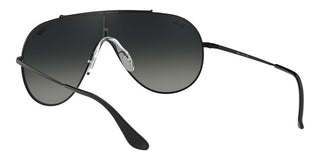 Ray-Ban WINGS RB 3597 unisex Black Shield Sunglasses