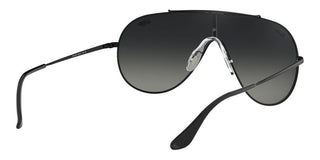 Ray-Ban WINGS RB 3597 unisex Black Shield Sunglasses