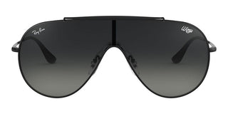 Ray-Ban WINGS RB 3597 unisex Black Shield Sunglasses