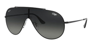 Ray-Ban WINGS RB 3597 unisex Black Shield Sunglasses