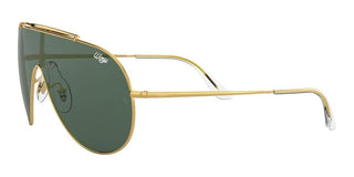 Ray-Ban WINGS RB 3597 unisex Gold Shield Sunglasses