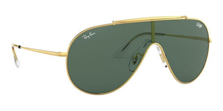 Ray-Ban WINGS RB 3597 unisex Gold Shield Sunglasses