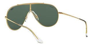 Ray-Ban WINGS RB 3597 unisex Gold Shield Sunglasses