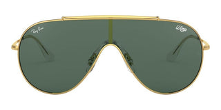 Ray-Ban WINGS RB 3597 unisex Gold Shield Sunglasses