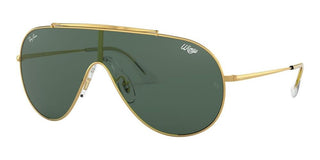 Ray-Ban WINGS RB 3597 unisex Gold Shield Sunglasses