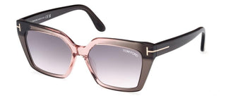 Tom Ford WINONA FT 1030 women Brown Squared Sunglasses