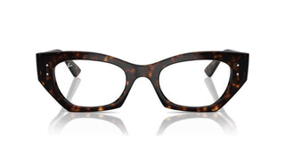 Ray-Ban ZENA RX 7330 unisex Havana Geometric Eyeglasses