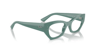 Ray-Ban ZENA RX 7330 unisex Green Geometric Eyeglasses