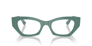 Ray-Ban ZENA RX 7330 unisex Green Geometric Eyeglasses