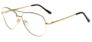 zerOne five ZO 790 unisex Gold Pilot Eyeglasses