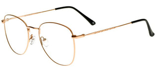 zerOne five ZO 924 women Rose gold Geometric Eyeglasses