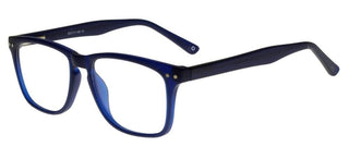 zerOne five ZO CP136 men Blue Geometric Eyeglasses